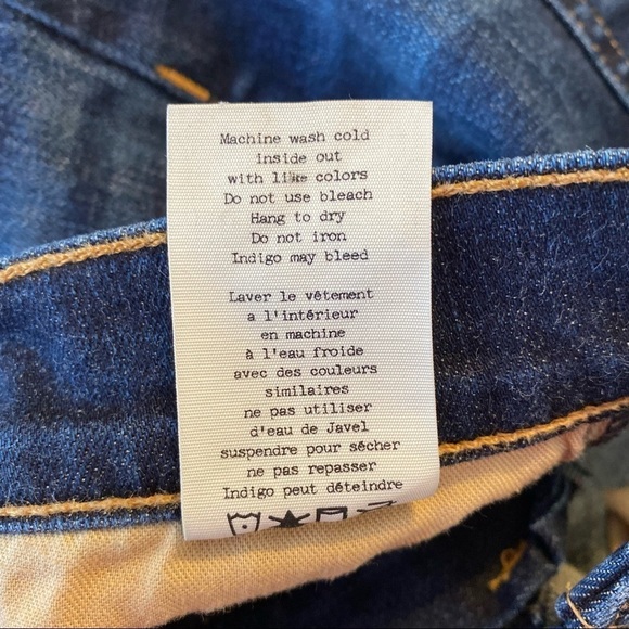 Rag & Bone Skinny Distressed Jeans in Ayoyama Wash - 26 - Picture 9 of 16